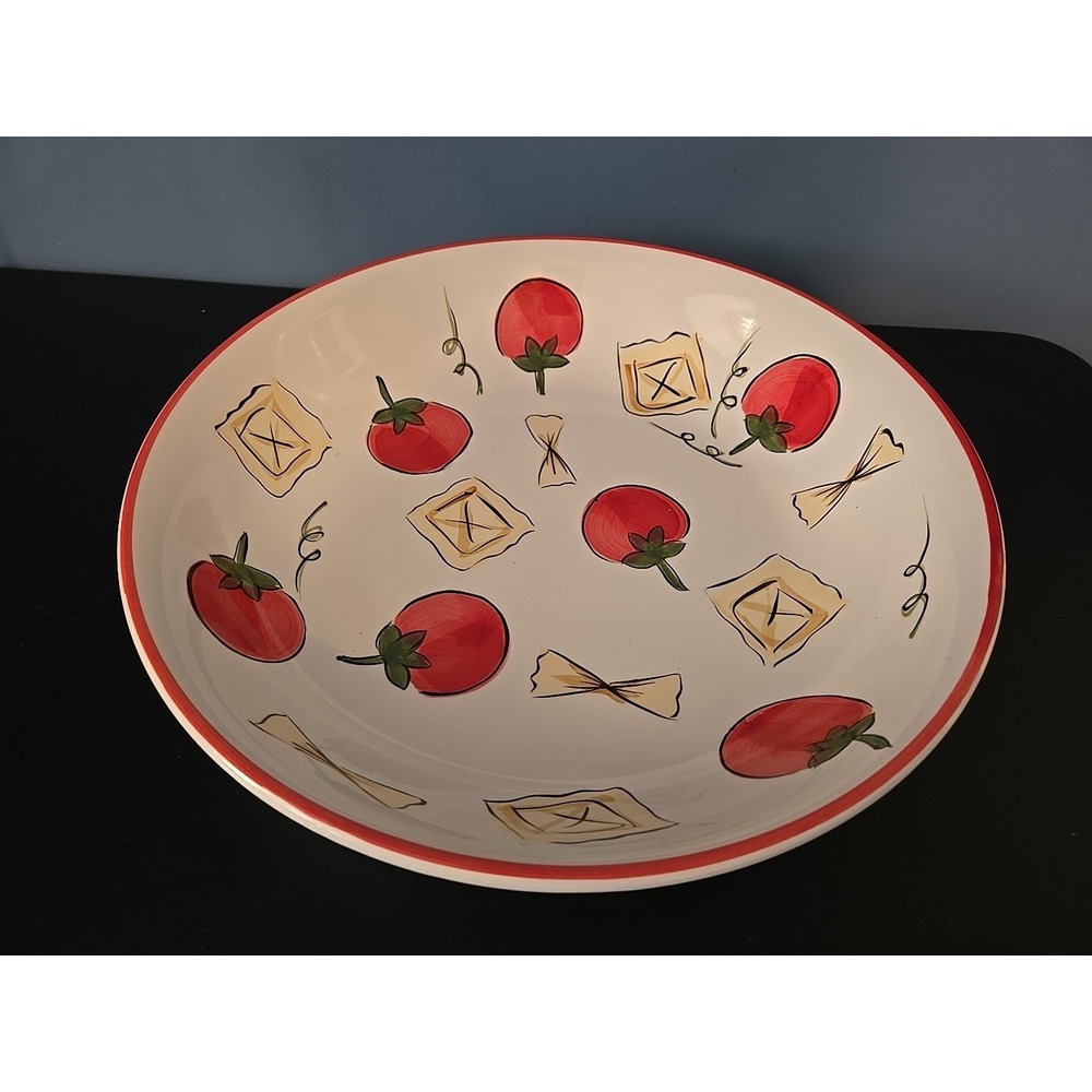 Tabletops EVERYBODY LOVES PASTA Serving bowl‎ 13in. Outside Diameter